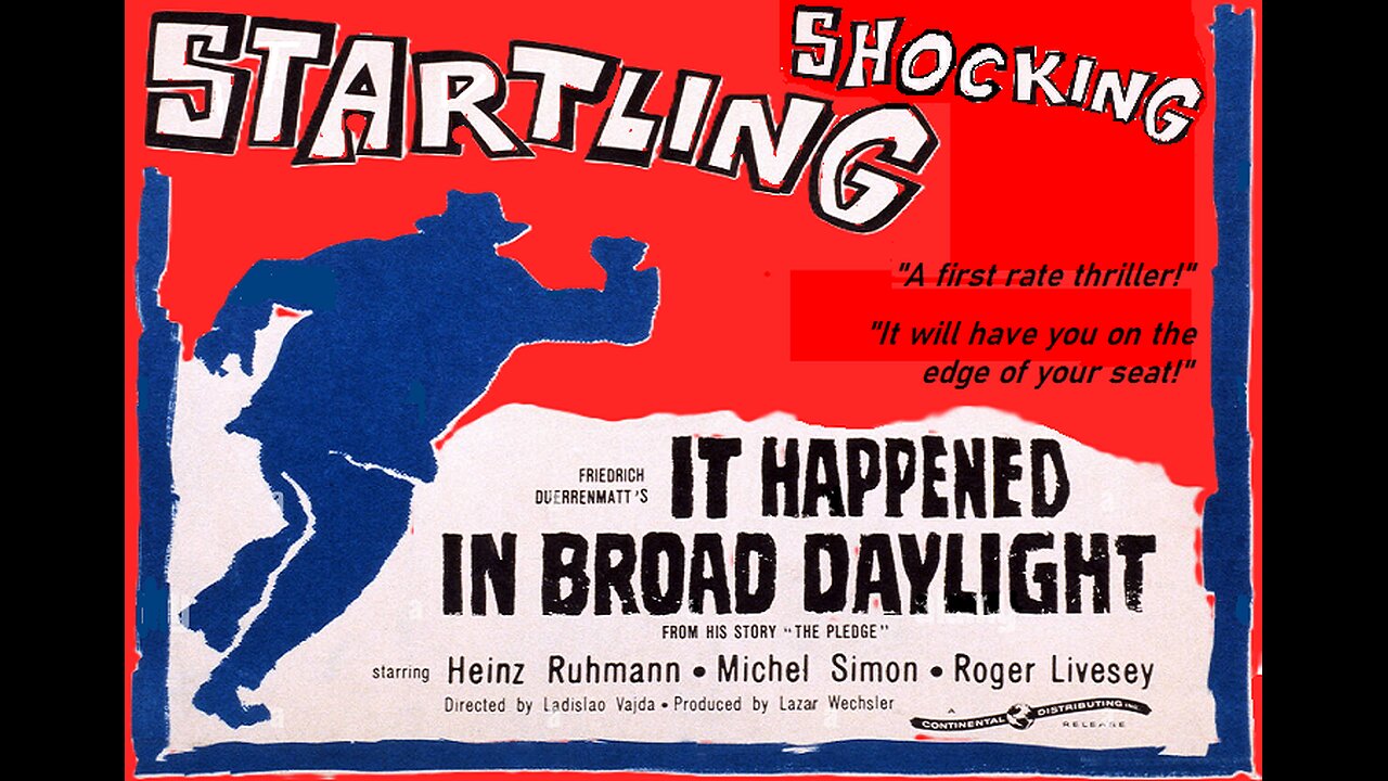 IT HAPPENED IN BROAD DAYLIGHT 1958 Police Investige a Psychotic Killer Targeting Children FULL MOVIE in HD