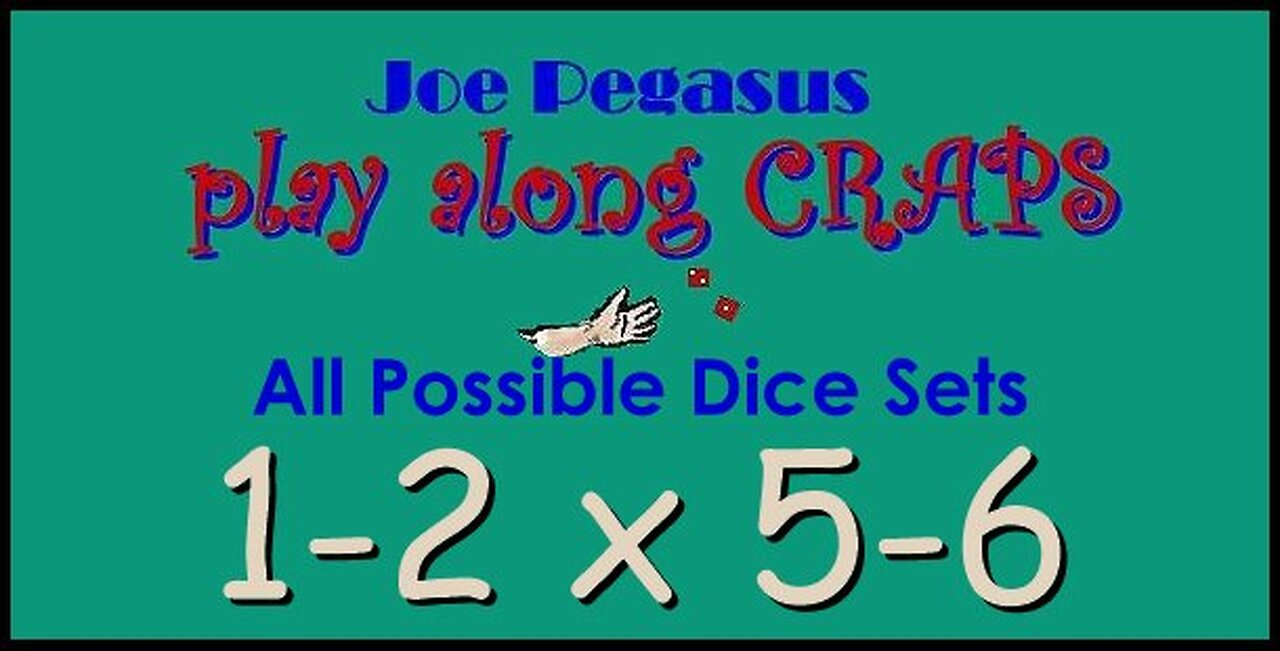 1-2 x 5-6 Dice Set Hard Table