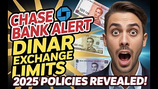 Chase Bank ALERT New Dinar Exchange Limits & 2025 Policies Revealed! 💥 Today RV Iraqi Dinar News!