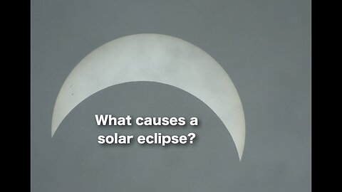 [Aug 22, 2017] Why don't we see the moon during a solar eclipse? #FlatEarth