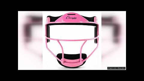 Champion Sports Steel Softball Face Mask - Classic Fielders Masks Review