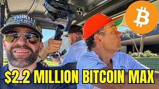 Max Keiser Reveals $2,200,000 Bitcoin in Play El Salvador Interview