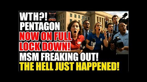 LOCKED OUT! Pentagon Goes Full Lock Down! MSM SHOCKED By What The Hell Just Happened!
