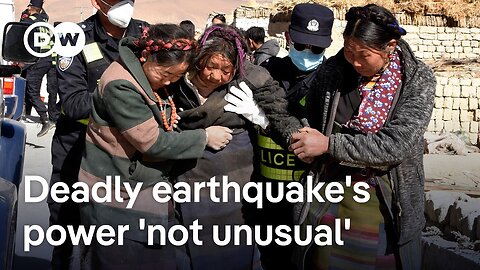 126 people die in powerful earthquake in Tibet | DW News