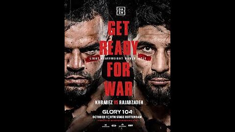 Glory 104 prelims - Oct 11 2025 - RTM Stage, Rotterdam, Netherlands