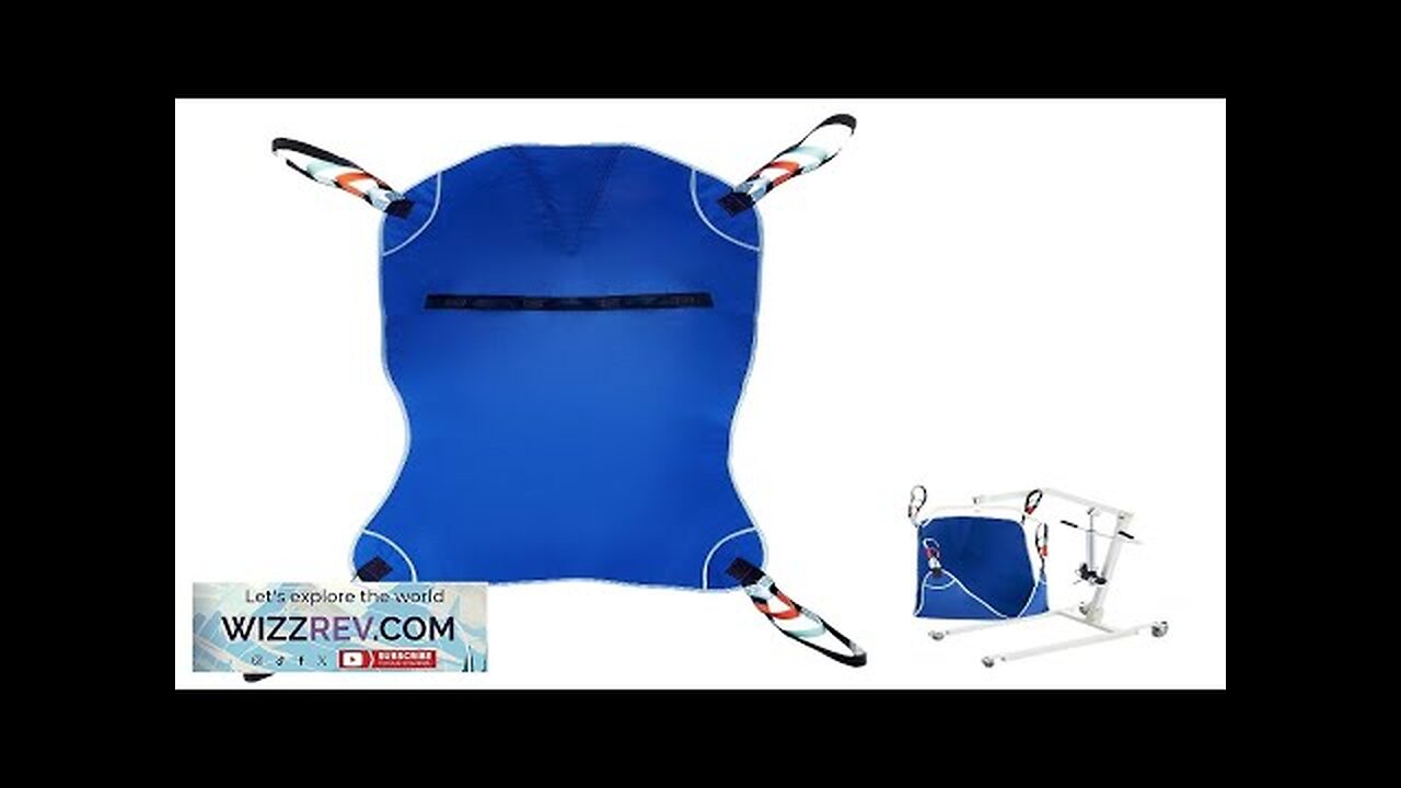 VEVOR Universal Full Body Patient Lift Sling L-Size Patient Lift Medical Sling Review