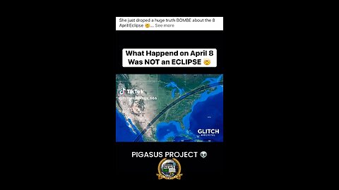 What Happened On April 8 2024 Was Not An Eclipse But Project Pegasus