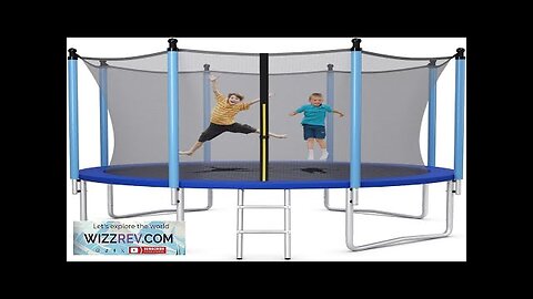 Giantex Trampoline for Kids Adults ASTM Approved 8 10 12 14 15 Review