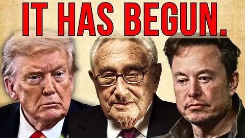 The Government Just Triggered “Project Genesis” - Kissinger’s Final Plan - Elon Musk Warns America
