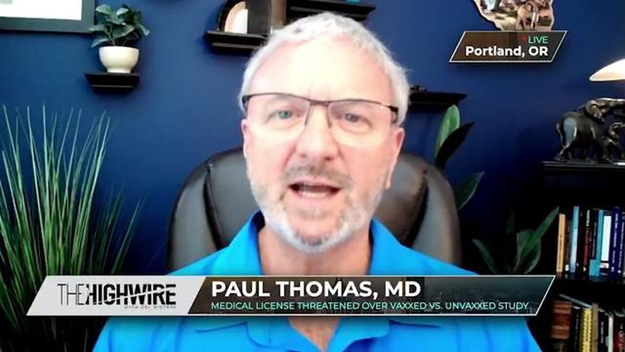 "The more vaccines you had, the worse you were," says Dr. Paul Thomas, MD