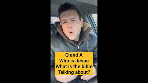 Who is Jesus , what is the Bible saying