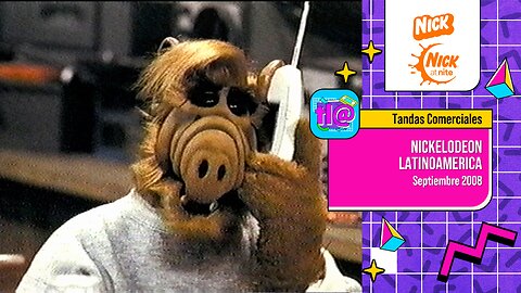 Tandas Comerciales Nickelodeon Latinoamérica (Septiembre 2008)