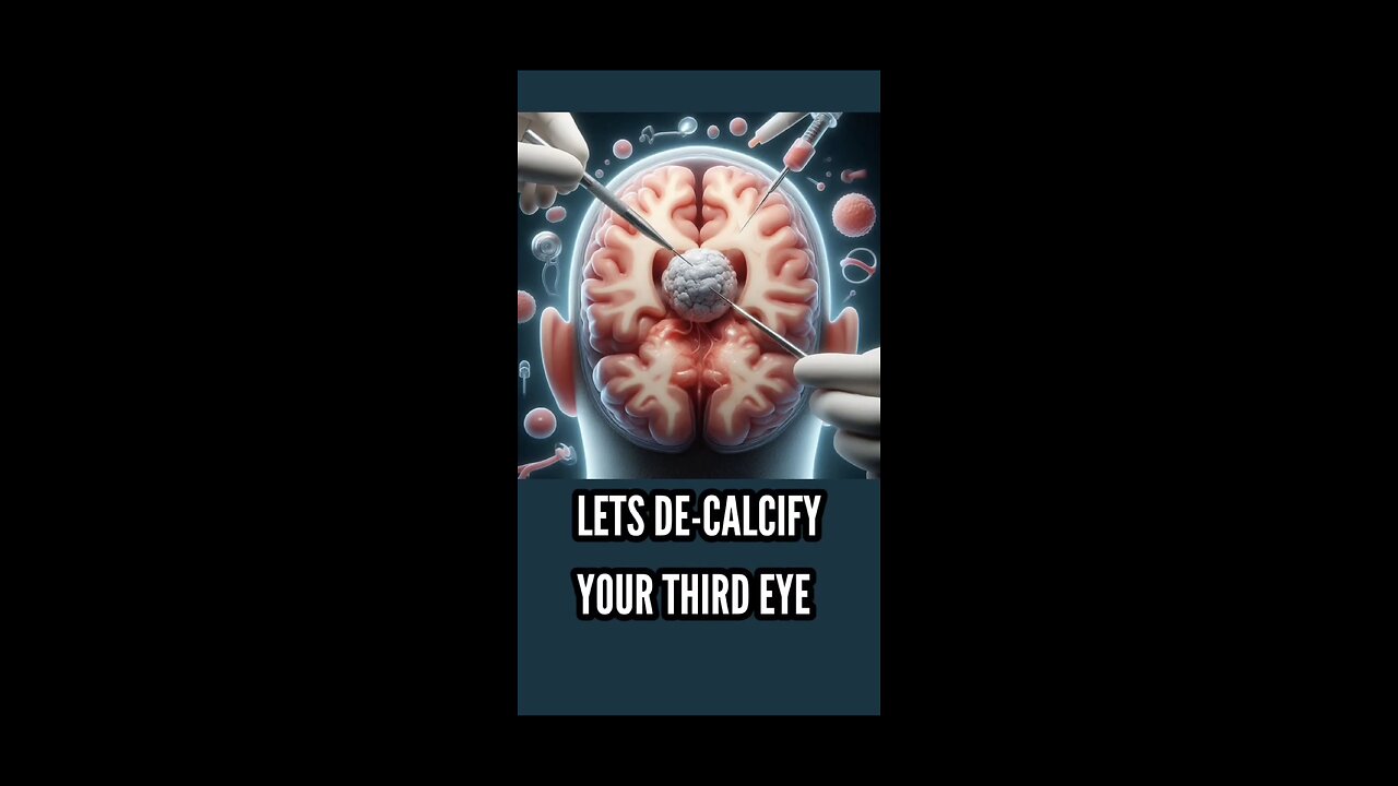 Let's decalcify your third eye. #holistichealth #holistichealing