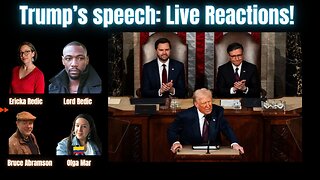 Trump's speech: Live Reaction with The Latina Libertarian and Bruce Abramson