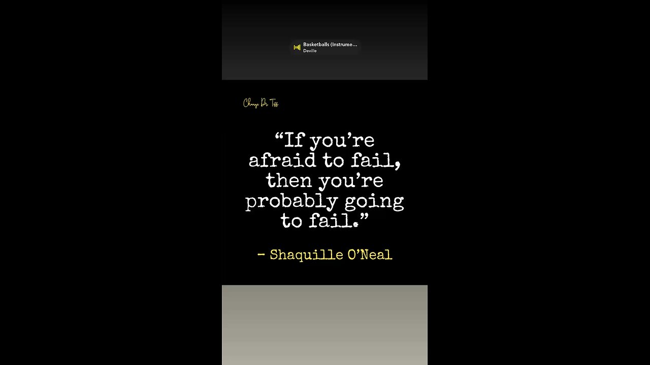 Trust yourself