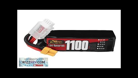 ZOP Power 3S 11.4V 1100mAh 60C 12.54Wh LiPo Battery XT30 Plug Review