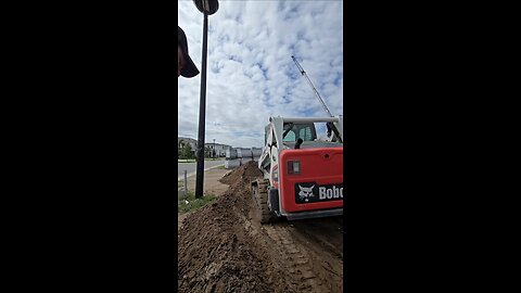 playing in dirt