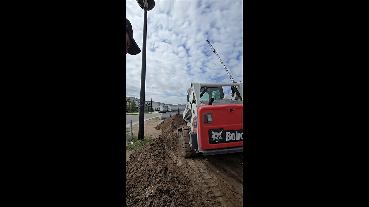 playing in dirt