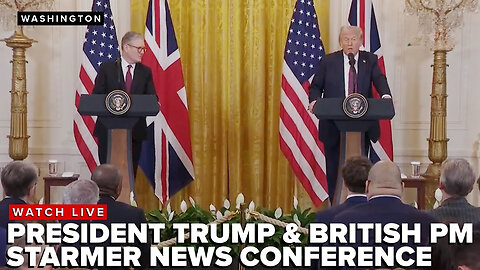 President Trump's Press Conference with Prime Minister Keir Starmer of the UK