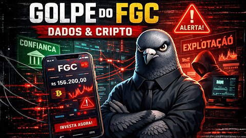 📰APP FALSO DO FGC: o golpe que rouba seus dados e minera cripto enquanto você espera o dinheiro
