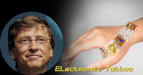 Kill Gates Predicts Electronic Tattoo Technology Will Replace Smart Phones
