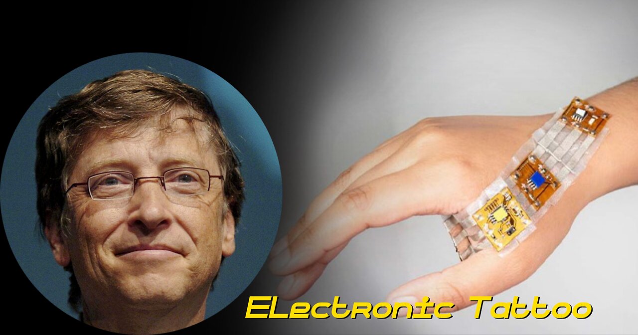 Kill Gates Predicts Electronic Tattoo Technology Will Replace Smart Phones