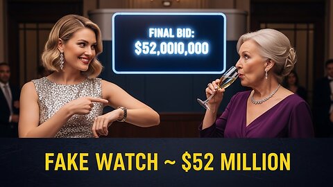Daughter-in-Law Called My Watch “Fake”… It Just Sold for $52 Million at Auction...