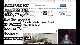 Canada joins the list of Countries that refuse to inform people about cloned meat being sold