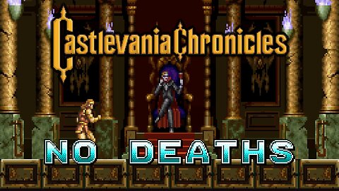 Castlevania Chronicles (PlayStation) Original Mode Longplay - 1 Life (1440p 60fps) no borders