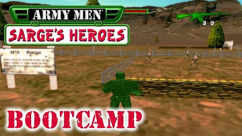 Army Men: Sarge's Heroes - Bootcamp - Sega Dreamcast