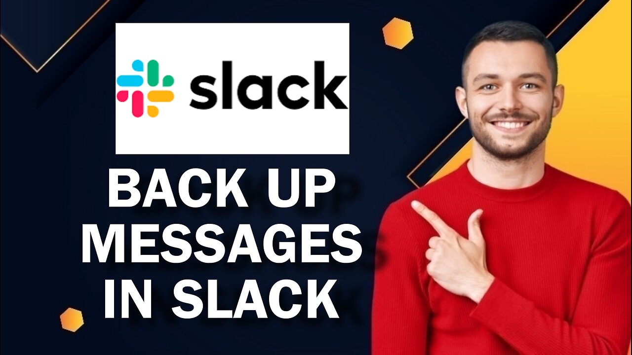 How To Back Up Messages In Slack | Easy Tutorial