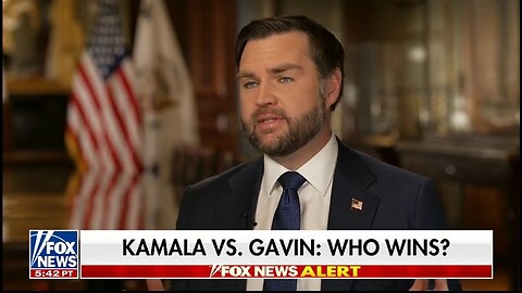 JD Vance Mocks Gavin Newsom, Kamala Harris