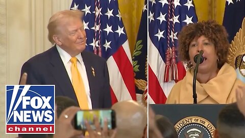 ‘Let him do his job’: Supporters defend Trump against racism accusations at Black History Month fest