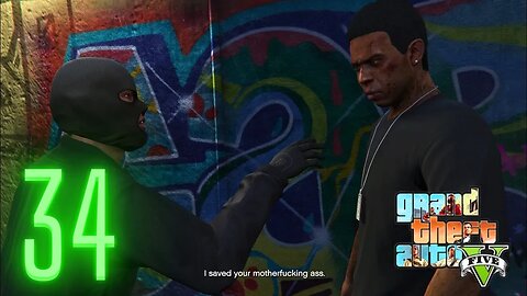 The Ballas kidnapped Lamar! Grand Theft Auto 5 Story Mode - Part 34