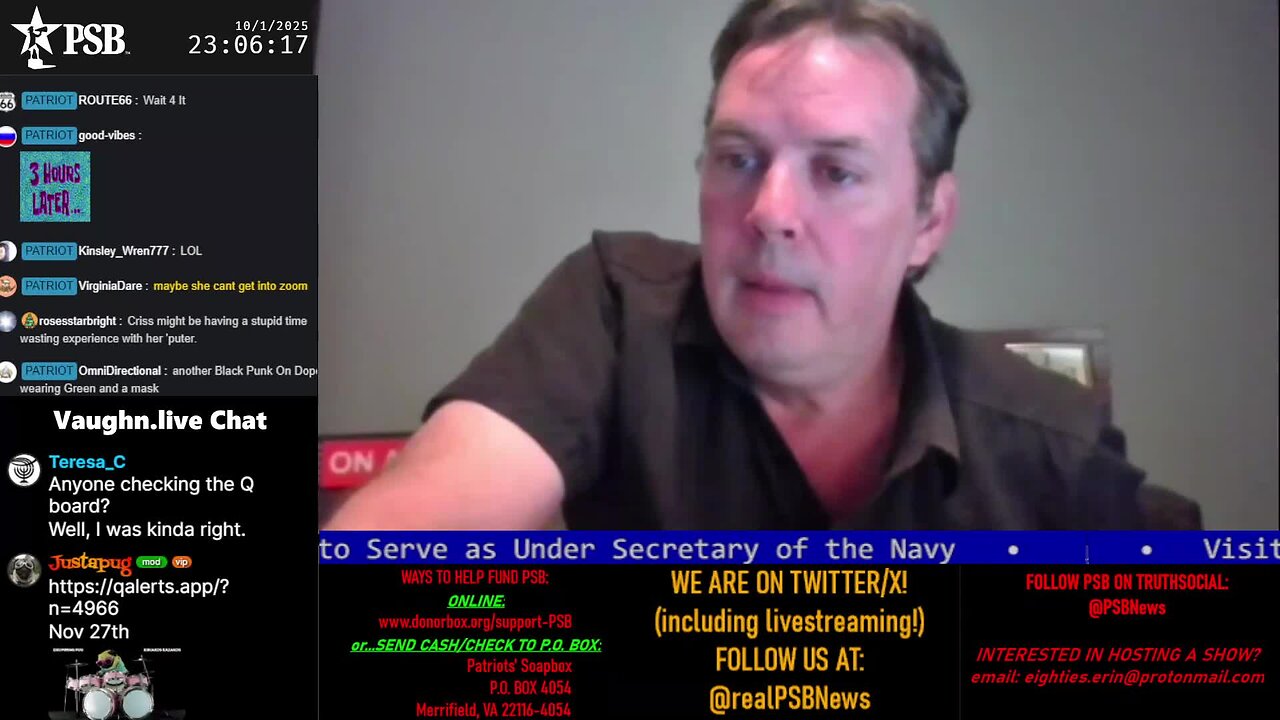 2025-10-01 23:01 EDT - Crossing the Matrix: with Chris