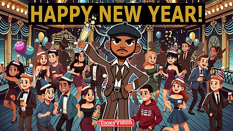 New Year Cartoon Song Skit ToonyVision