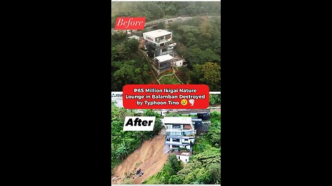 65million Lounge Destroyed by Typhoon Tino