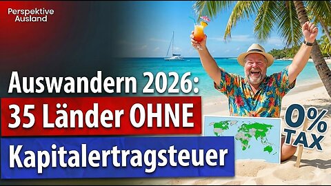35 Länder ohne Kapitalertragssteuer: Die ultimative Auswander-Liste 2026 (Aktien & Krypto)
