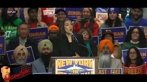 BREAKING NEWS:📣 AOC is definitely being groomed to run for President. 🤣🤣🤣