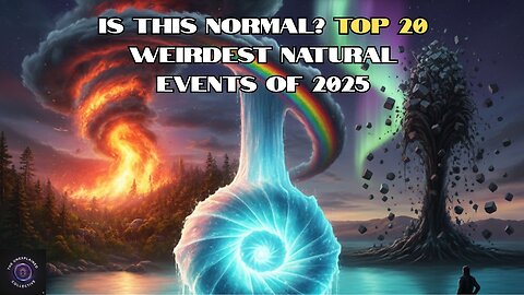 Is This Normal Top 20 Weirdest Natural Events of 2025.