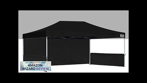 Eurmax USA Walls for 10'x15' Pop-up Booth Canopy Tent Commercial Instant CanopiesEnclosure Review