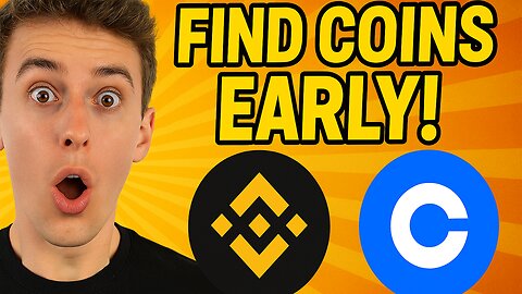 How to Find Coins Before They Hit Binance or Coinbase!