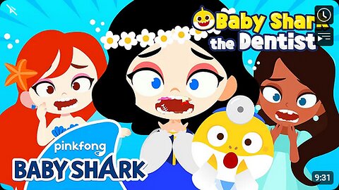 Do Princesses have rotten teeth_ _ Baby Shark Doctor _ Dentist Play _ Baby Shark Official