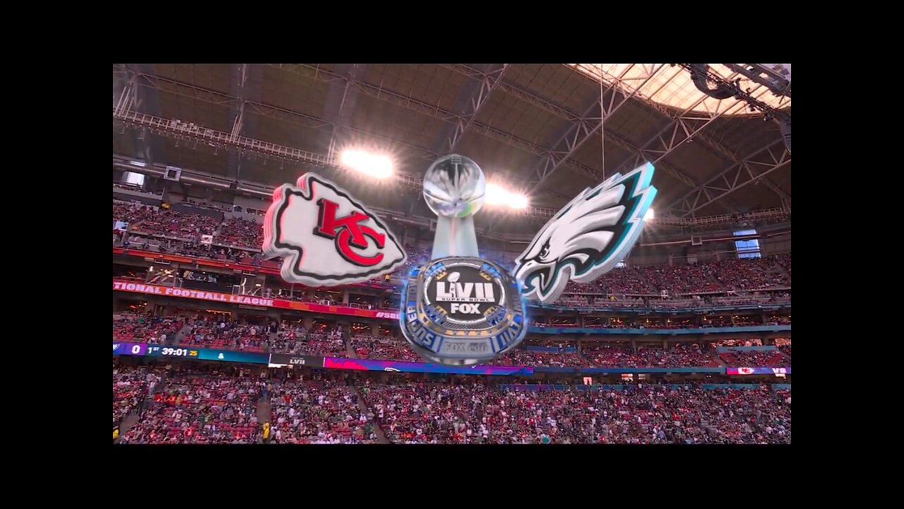 2023-02-12 Super Bowl LVII Kansas City Chiefs vs Philadelphia Eagles 1st Half