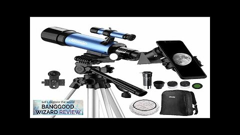 US Direct AOMEKIE 18X-135X Astronomical Telescope 50mm Aperture Refractor Telescopes Review