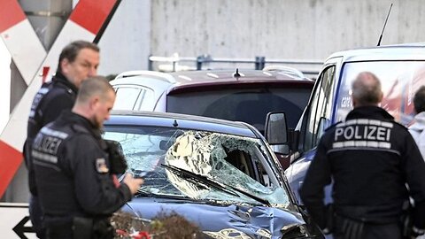 🚨#BREAKING: Footage from the car ramming attack in Mannheim, Germany.