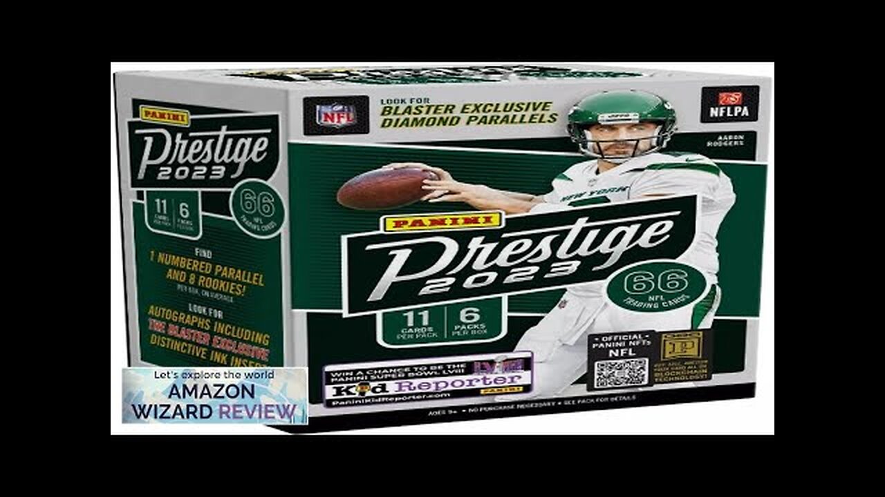 2023 Panini Prestige NFL Football BLASTER box (6 pks/bx) Review