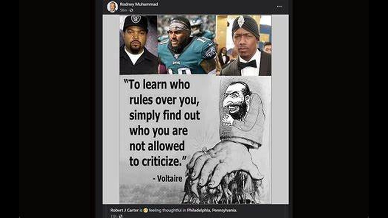 tell me who (jew) you can't talk about and I will tell you who (jew) owns your world