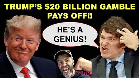 MAGA!!! Trump JUST NOW made BILLIONS for The USA from Argentina!!!!!!!!!