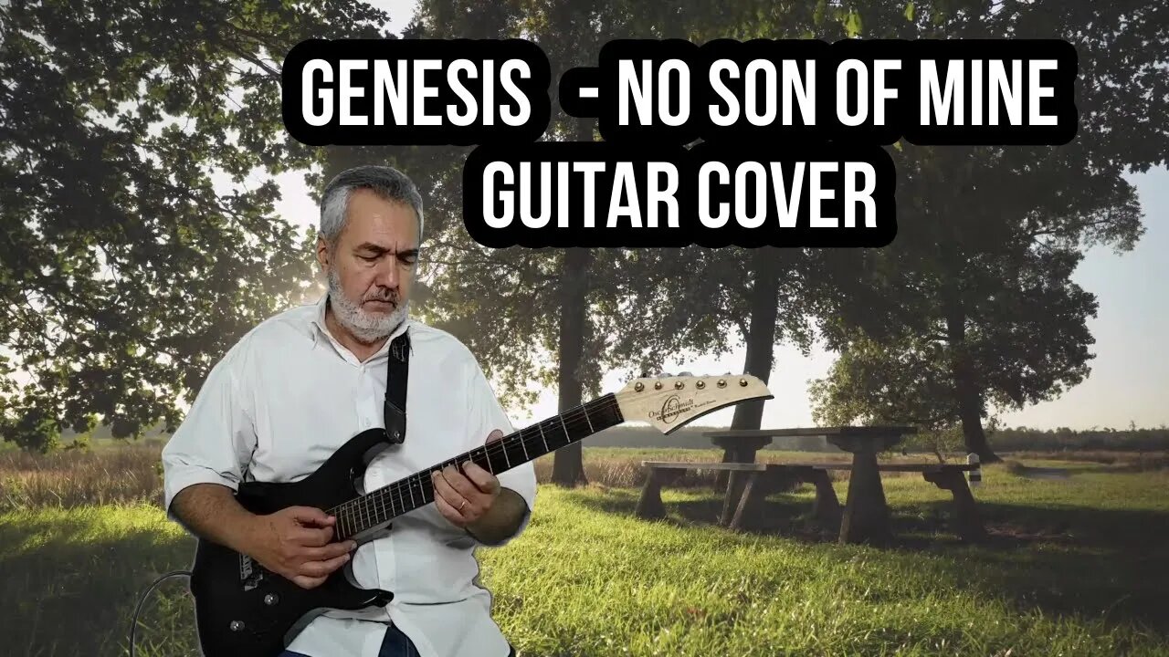 Genesis - No Son of Mine - electric guitar cover